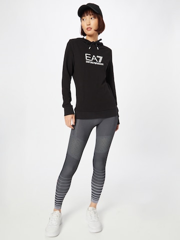 EA7 Emporio Armani Sweatshirt in Black