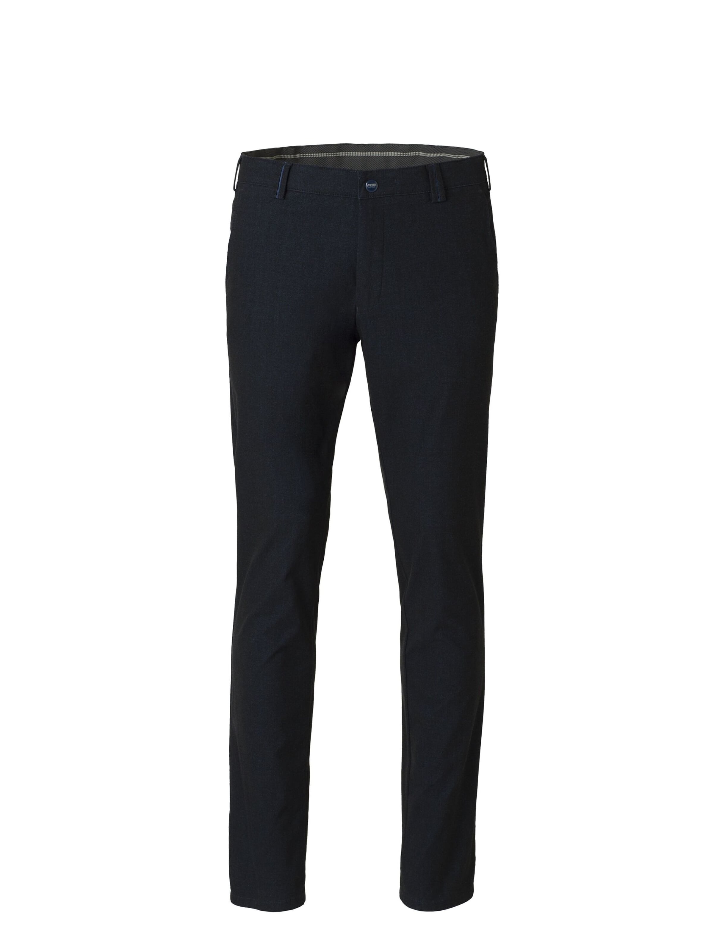 Pantalon chino MEYER en bleu : devant
