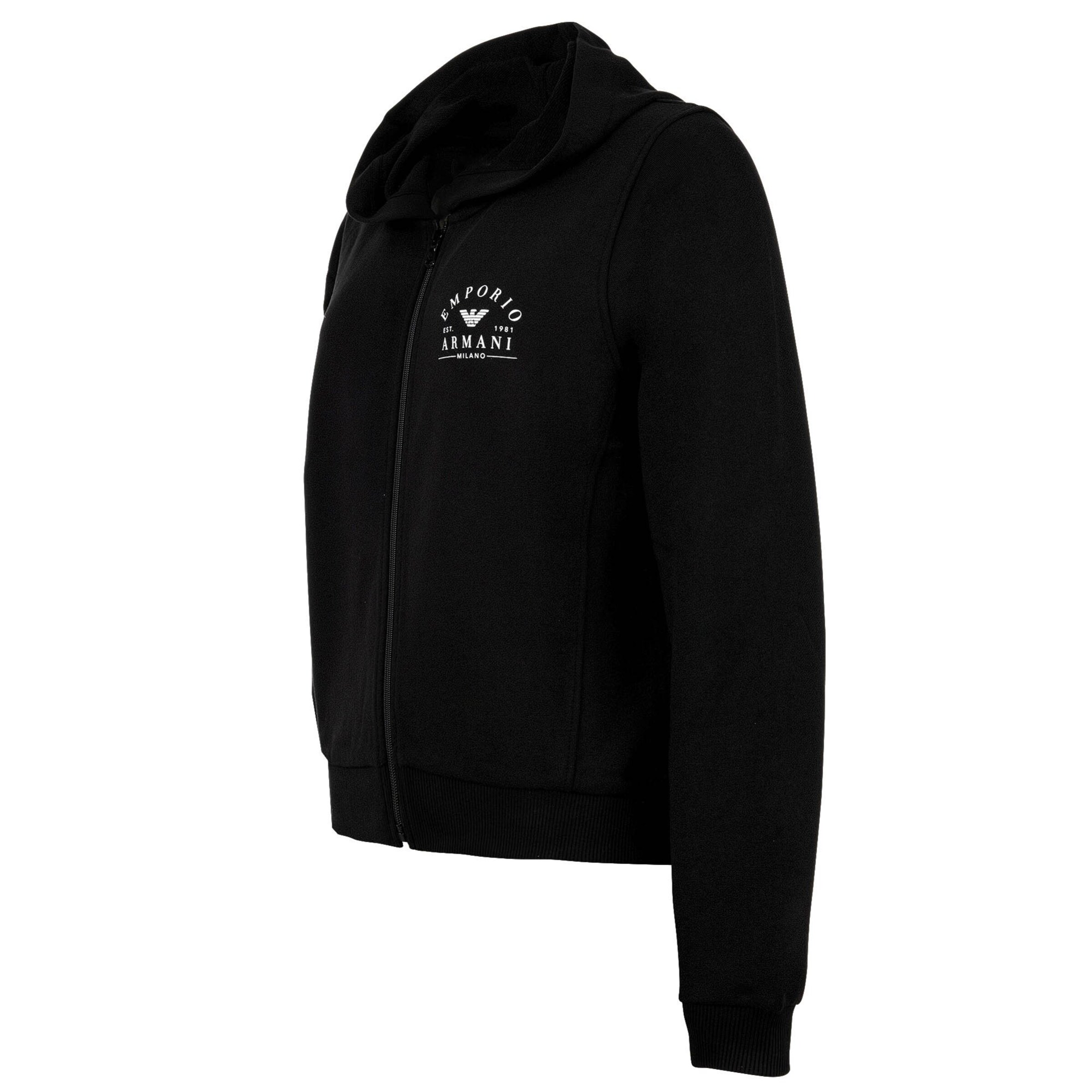 Emporio Armani Bluzka sportowa w kolorze czarny