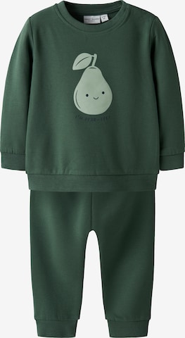 NAME IT Sweatsuit 'NBMVONNE' in Green: front