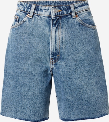 Monki Regular Jeans in Blauw: voorkant