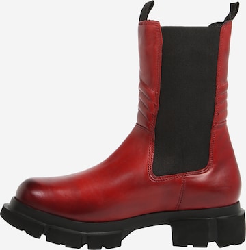 Chelsea Boots bugatti en rouge