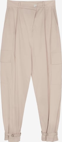 OH APRIL Loosefit Gargohousut värissä beige: etupuoli