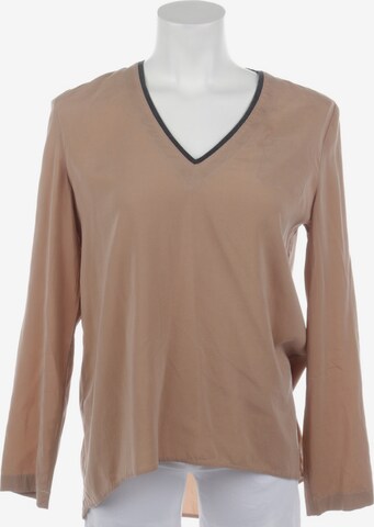 Brunello Cucinelli Blouse & Tunic in S in Brown: front