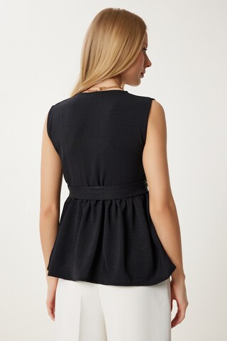 Happiness İstanbul Blúzka - Čierna