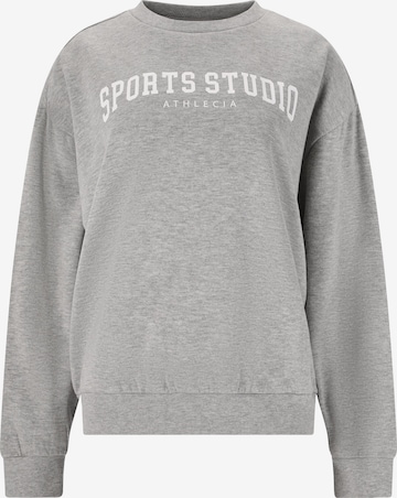 Athlecia Sportief sweatshirt 'Giannis' in Grijs: voorkant