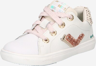 BunniesJR Sneaker 'LUCIEN LOUW' in kastanienbraun / jade / koralle / weiß, Produktansicht