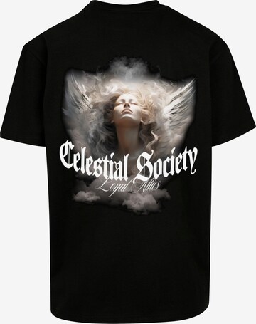 MJ Gonzales Shirt 'Winged Wisdom' in Black