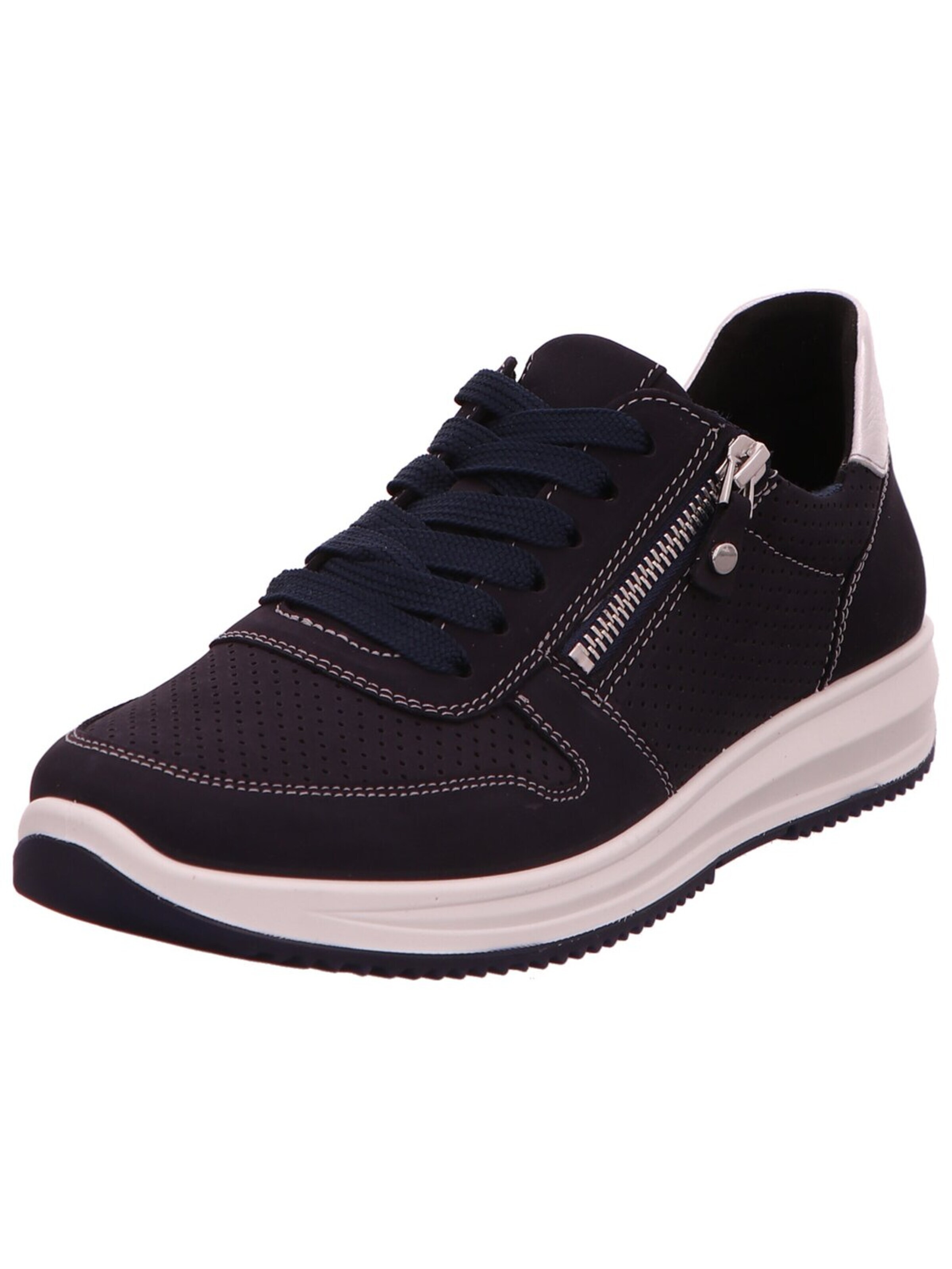 ARA - Zapatillas deportivas bajas 'Schnürschuh Damen 12-25510-02 Rauleder in blau' en negro: frente