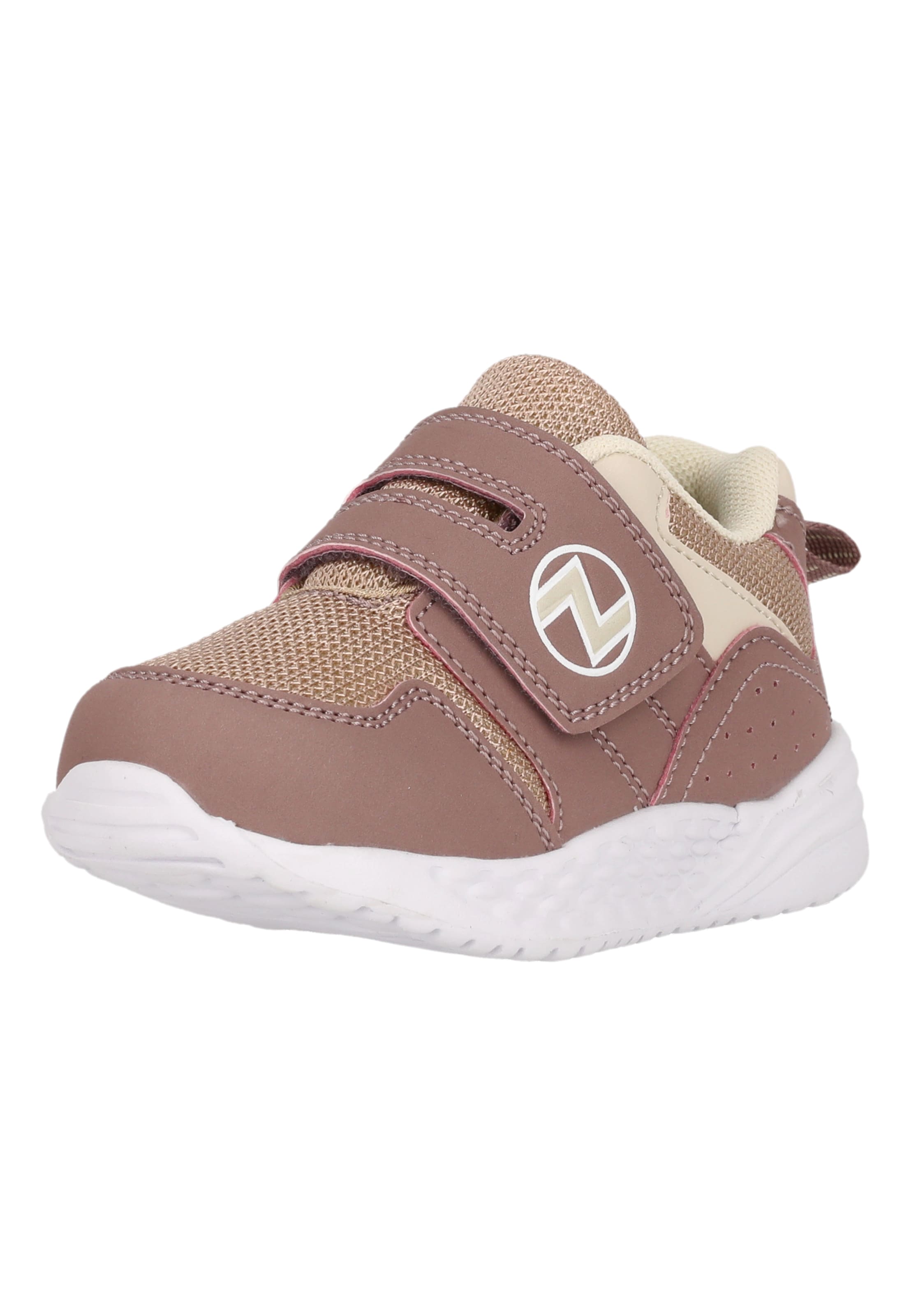 ZigZag Sneaker 'Lalila' in Beige: Vorderseite