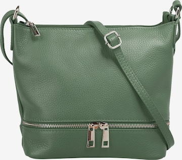 Cluty Crossbody Bag in Green: front
