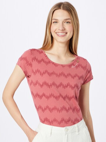 Ragwear Shirt 'FOREST' in Roze: voorkant