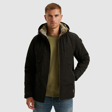 PME Legend Winterjacke in Schwarz: Vorderseite