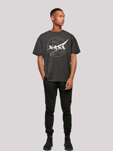 F4NT4STIC Shirt 'NASA Classic Insignia Logo' in Zwart