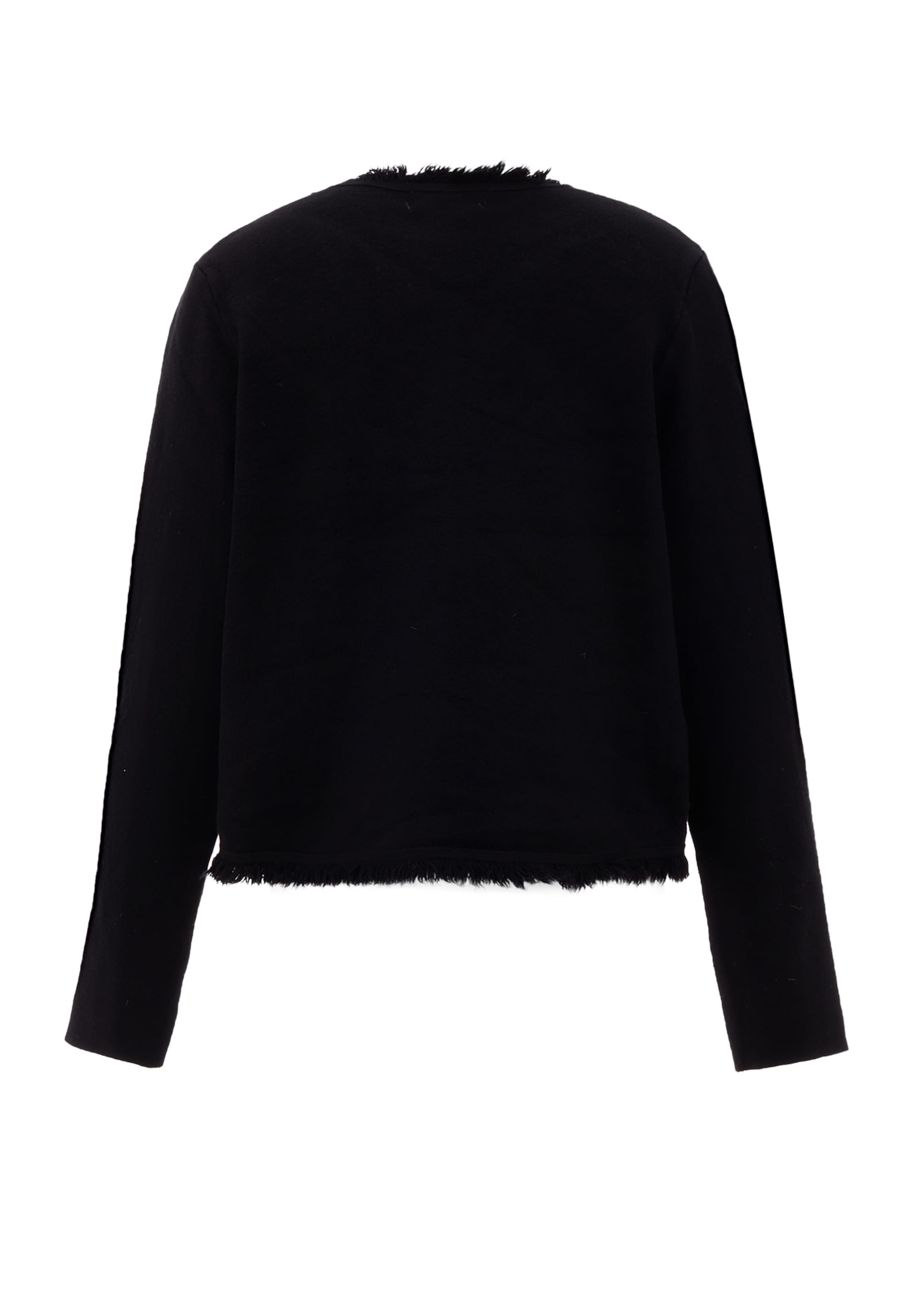 NAEMI Strickjacke in Schwarz