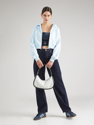 Calvin Klein Jeans Bluza rozpinana w kolorze niebieski