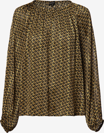 Marie Lund Blouse in Gold: front