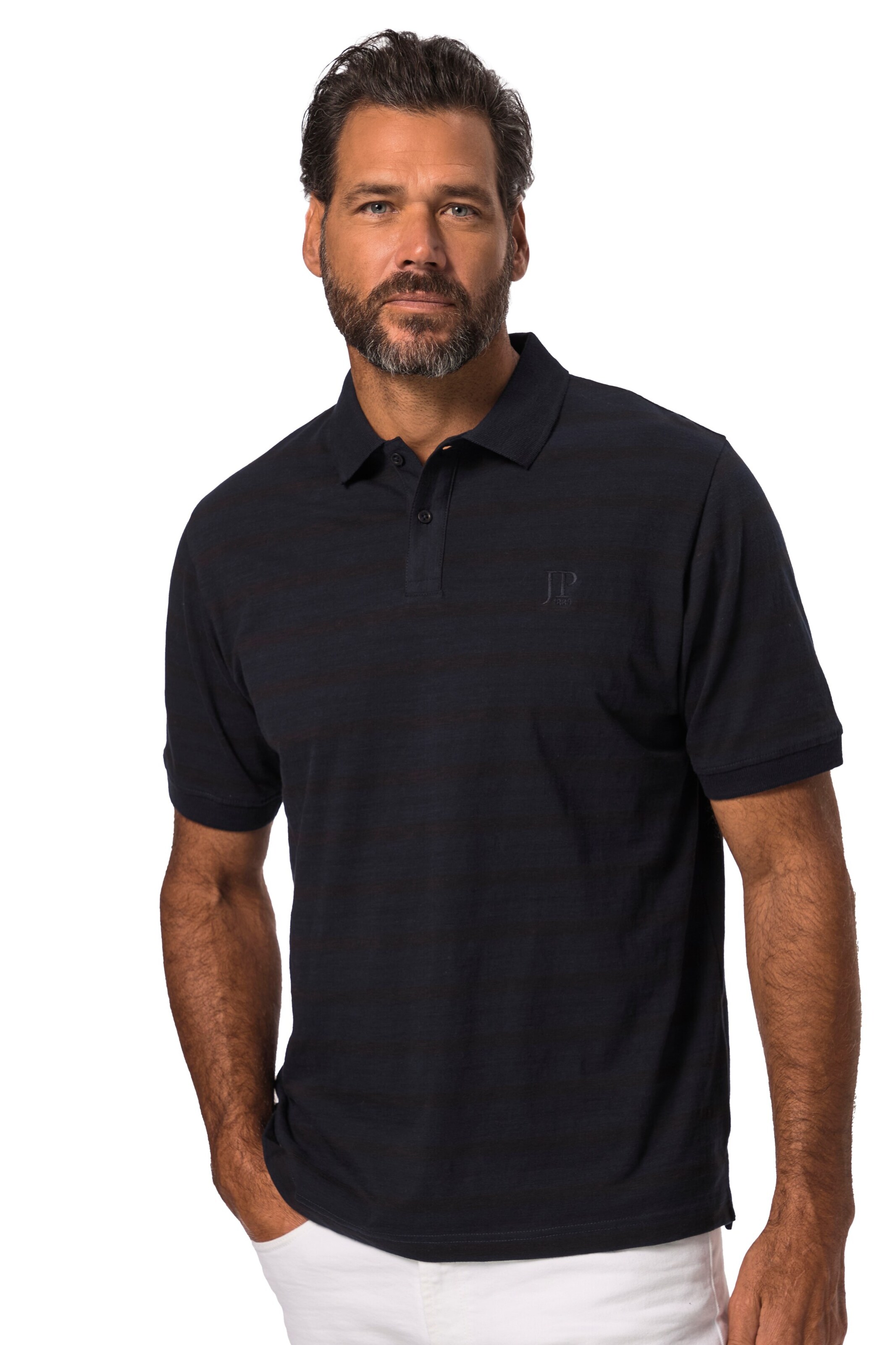 JP1880 Shirt in Black: front