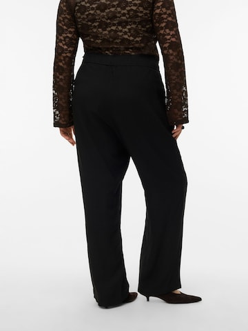 Vero Moda Curve Loose fit Trousers 'VMCOtea' in Black