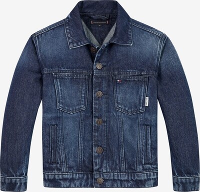 TOMMY HILFIGER Between-Season Jacket 'Essential' in Blue denim / Red / White, Item view