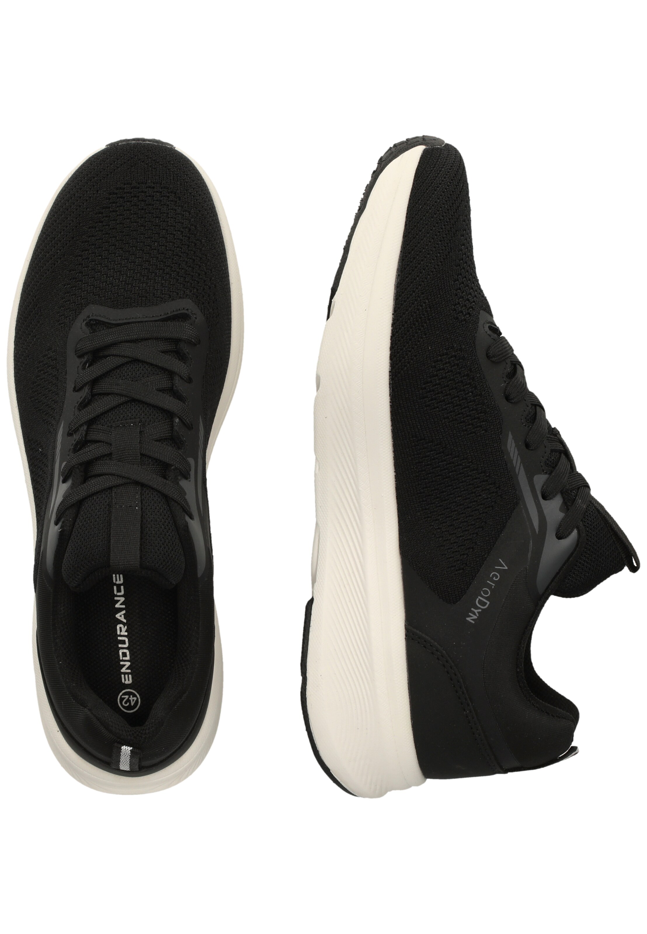 ENDURANCE Platform trainers 'Terrassa' in Black