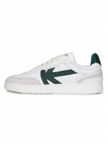 Kaotiko Sneakers laag 'Boston' in Wit: voorkant
