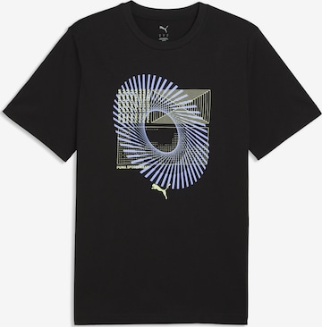 PUMA Shirt 'Circular' in Zwart: voorkant