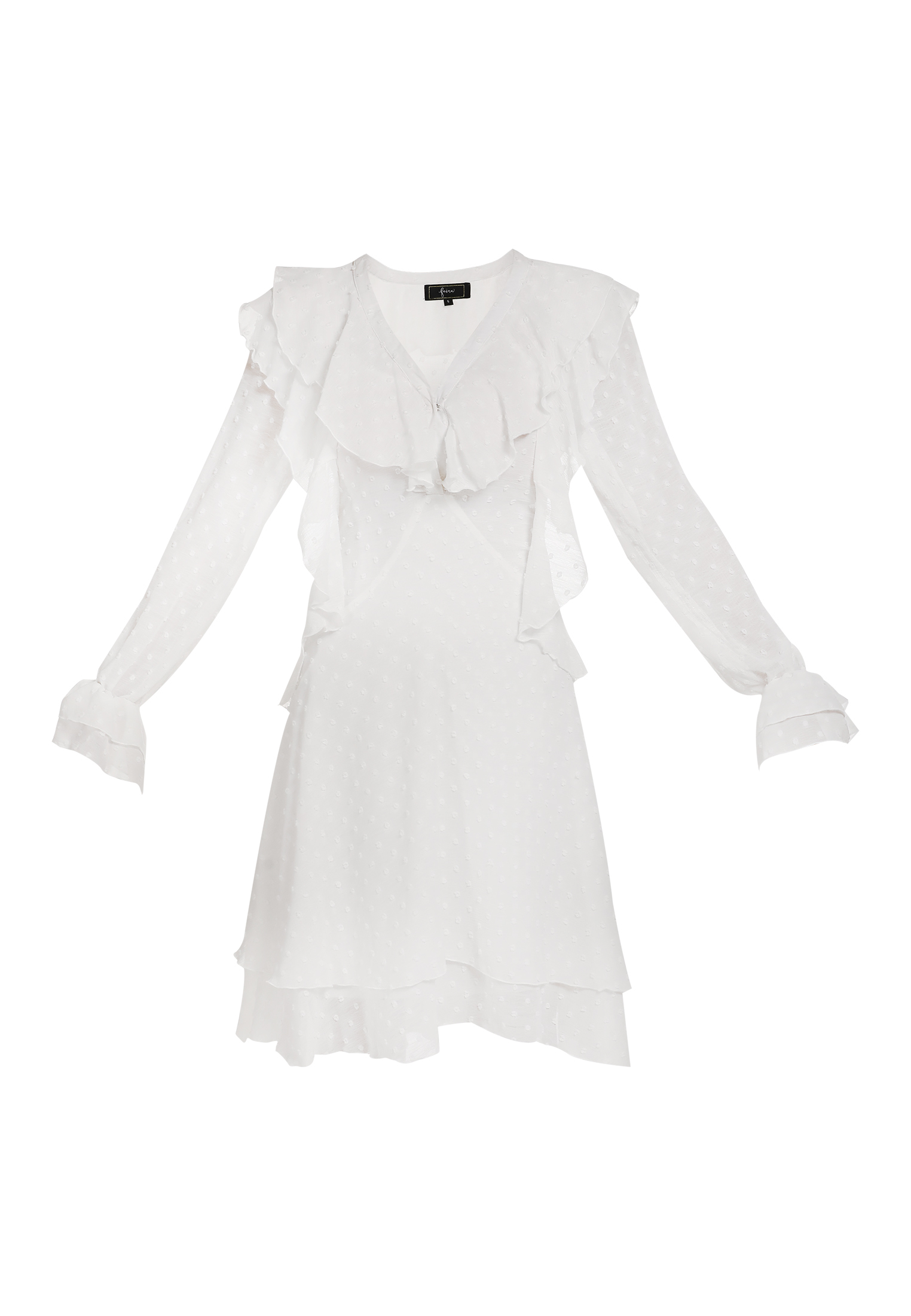 faina Kleid in Weiß 