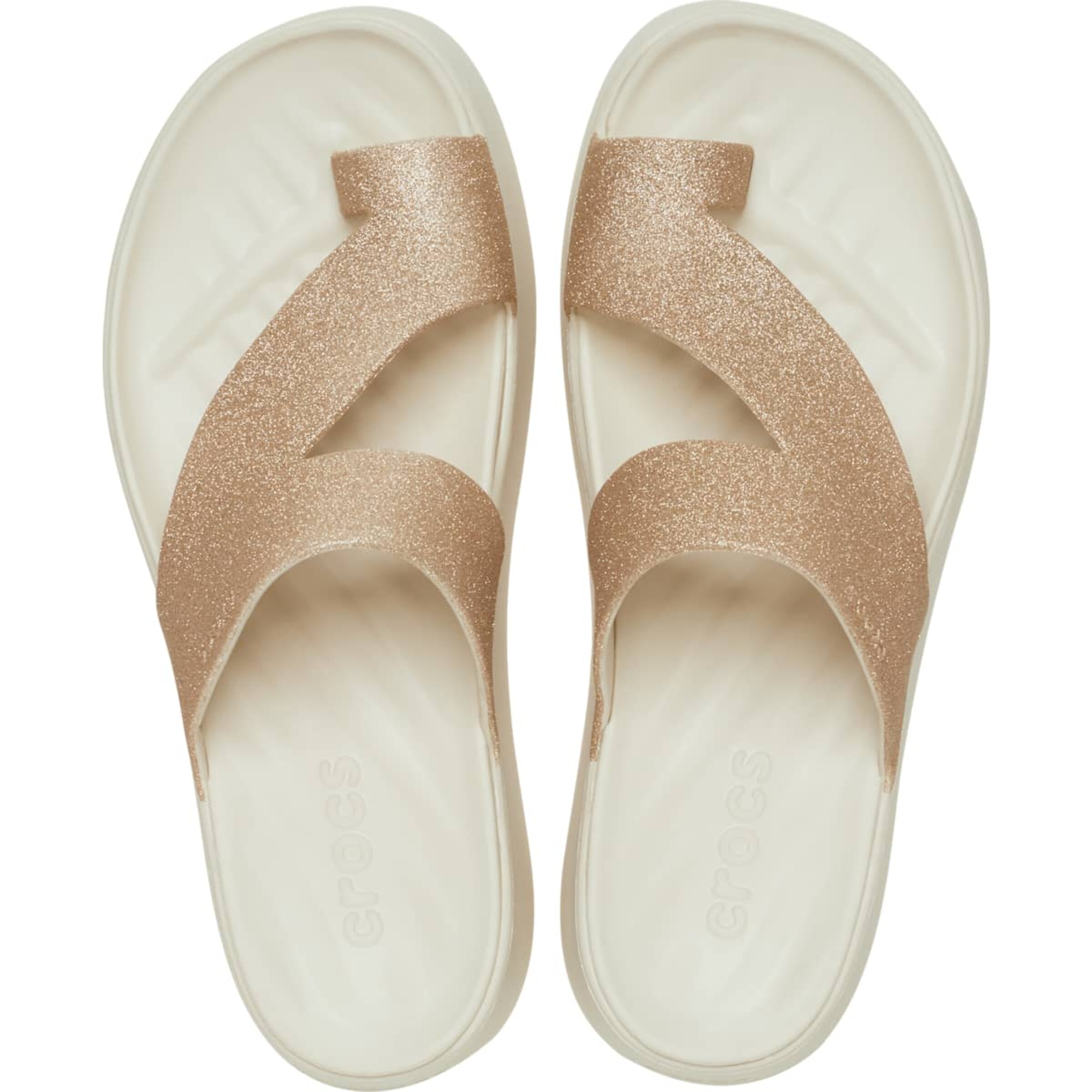 Crocs Zehentrenner 'Getaway' in Weiß