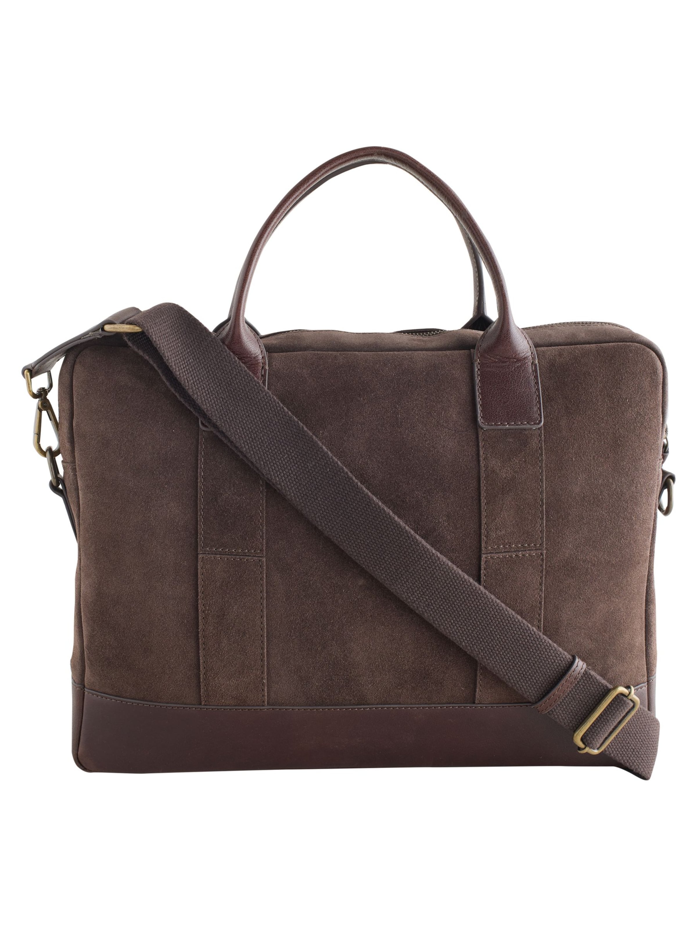 Next Aktovka – hnědá: přední strana