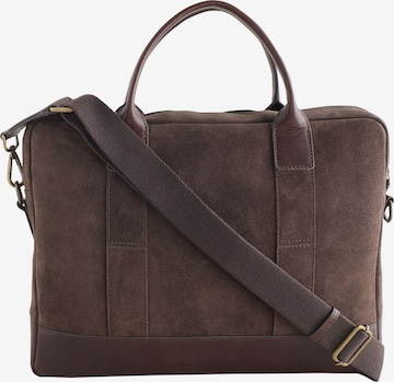 NextAktovka torba - smeđa boja: prednji dio
