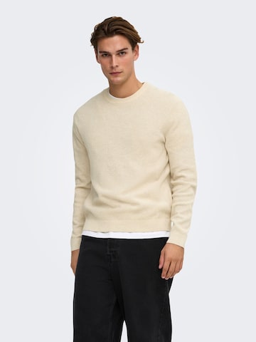 Pullover di Only & Sons in colori misti: frontale