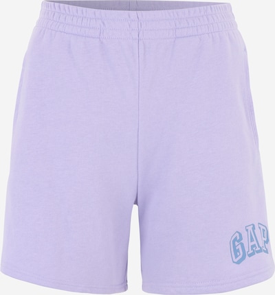 Pantaloni Gap Petite di colore blu chiaro / lavanda, Visualizzazione prodotti