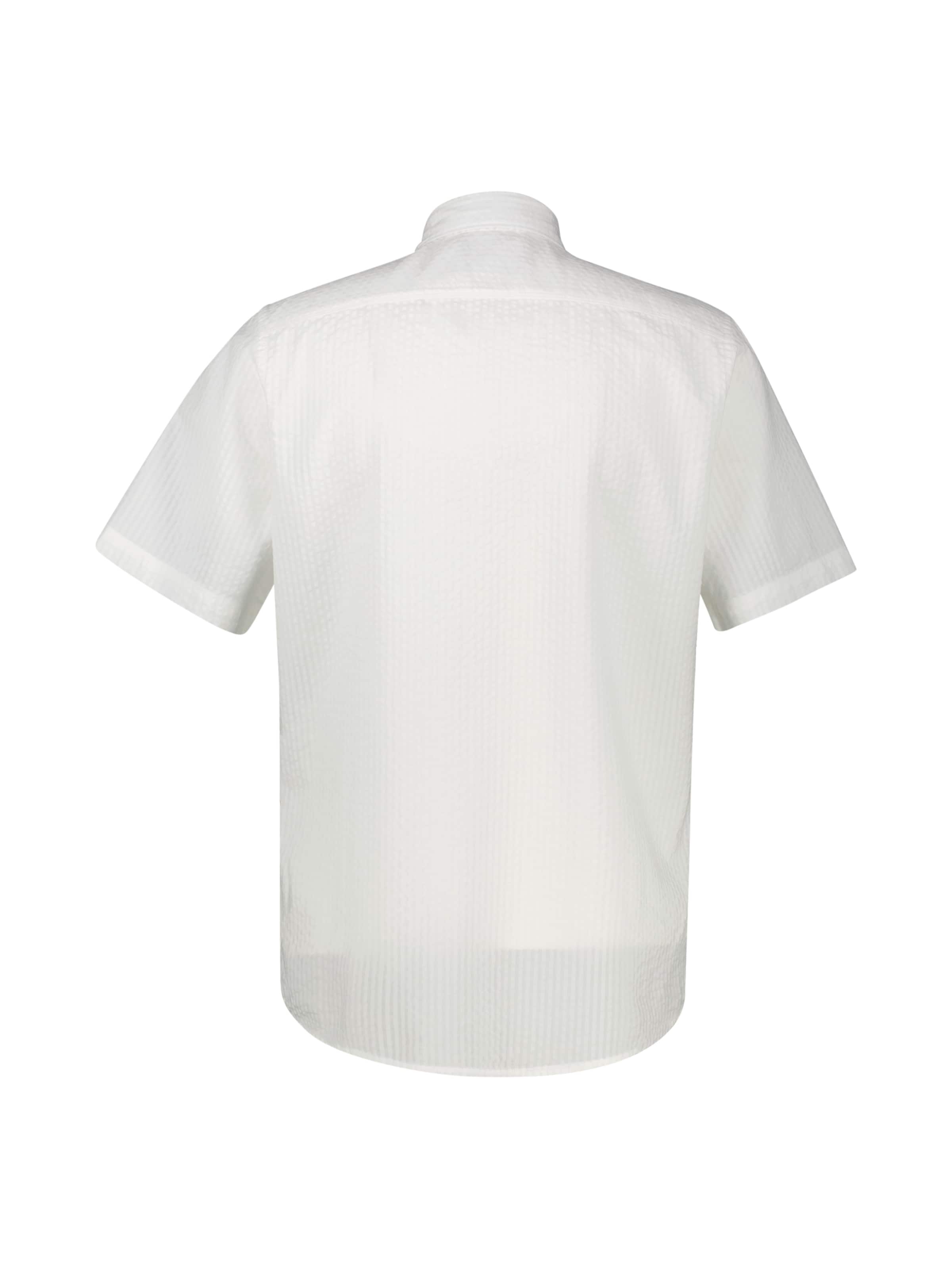 LERROS Regular fit Button Up Shirt in White