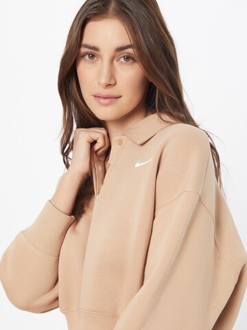 Nike Sportswear Sweatshirt i beige