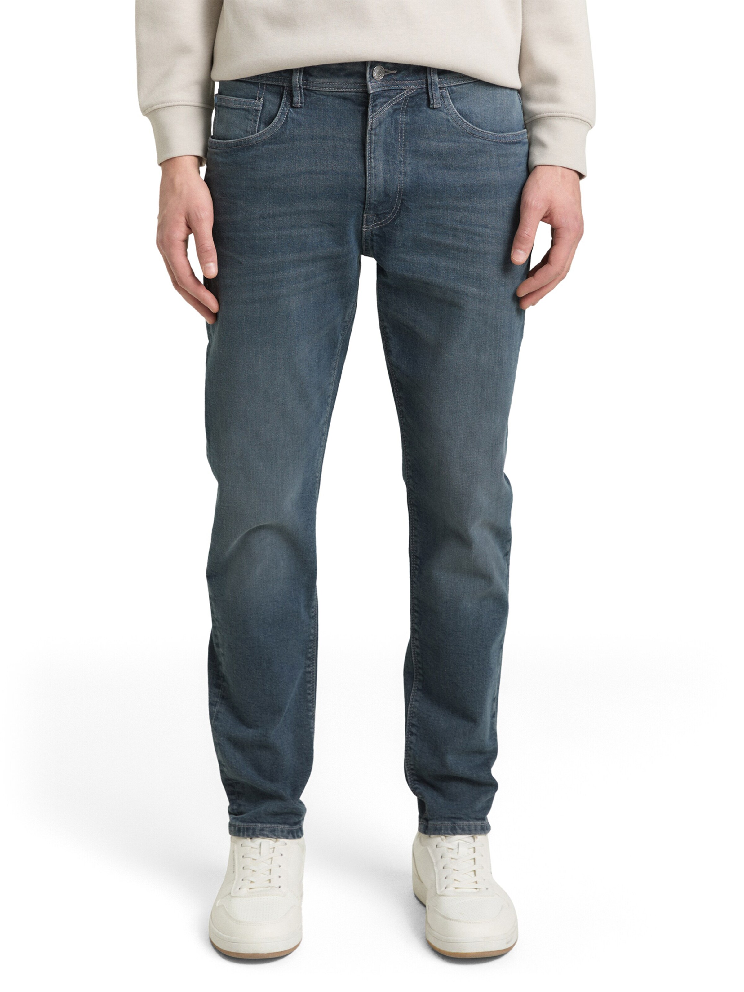 mėlyna TOM TAILOR DENIM Siaurėjantis Džinsai 'BRYDEN': priekis