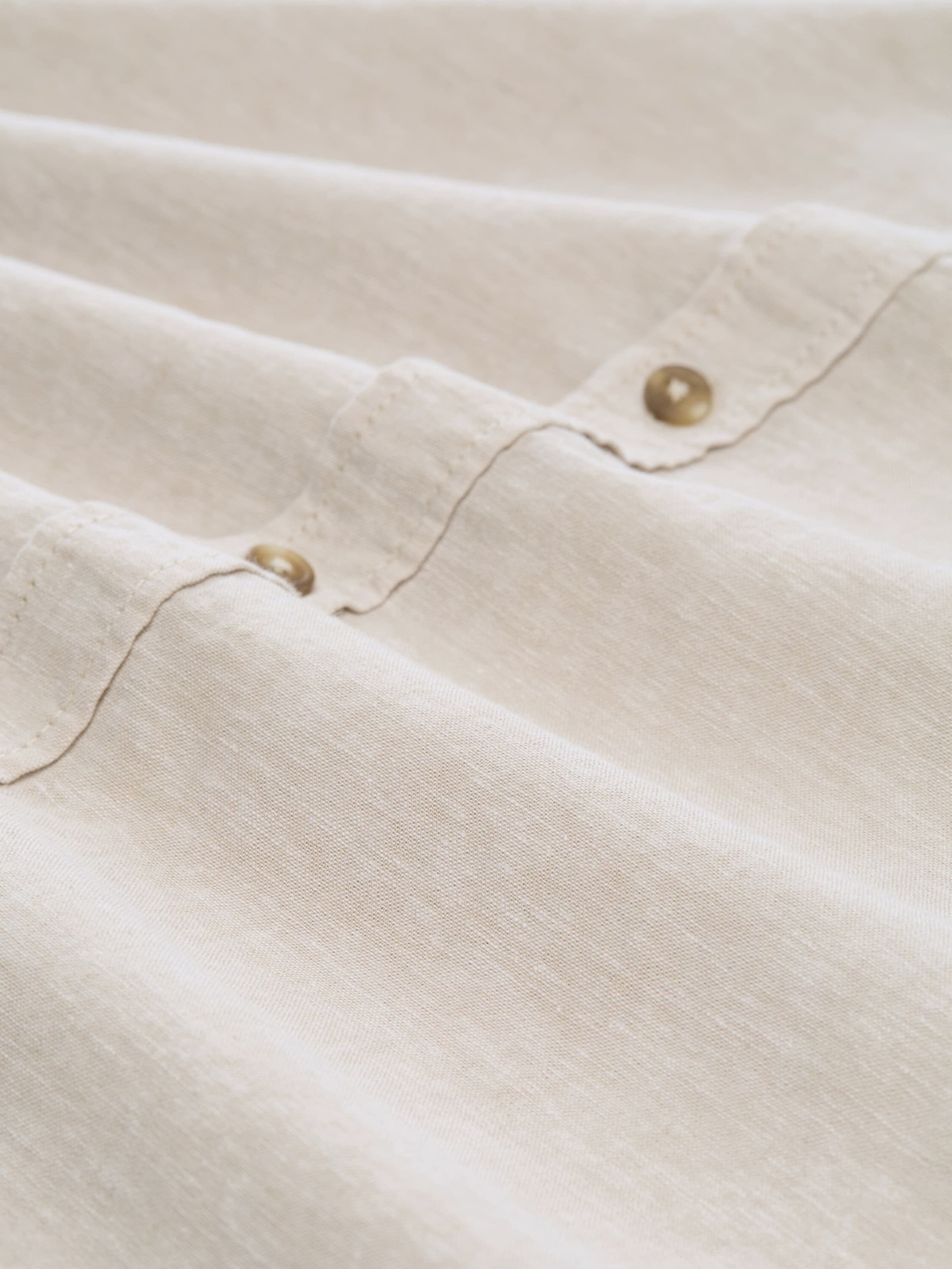 TOM TAILOR - Regular Fit Camisa em bege
