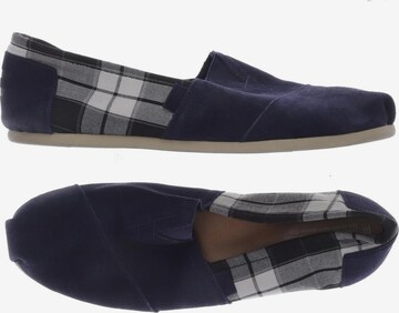 TOMS Flats & Loafers in 47 in Blue: front