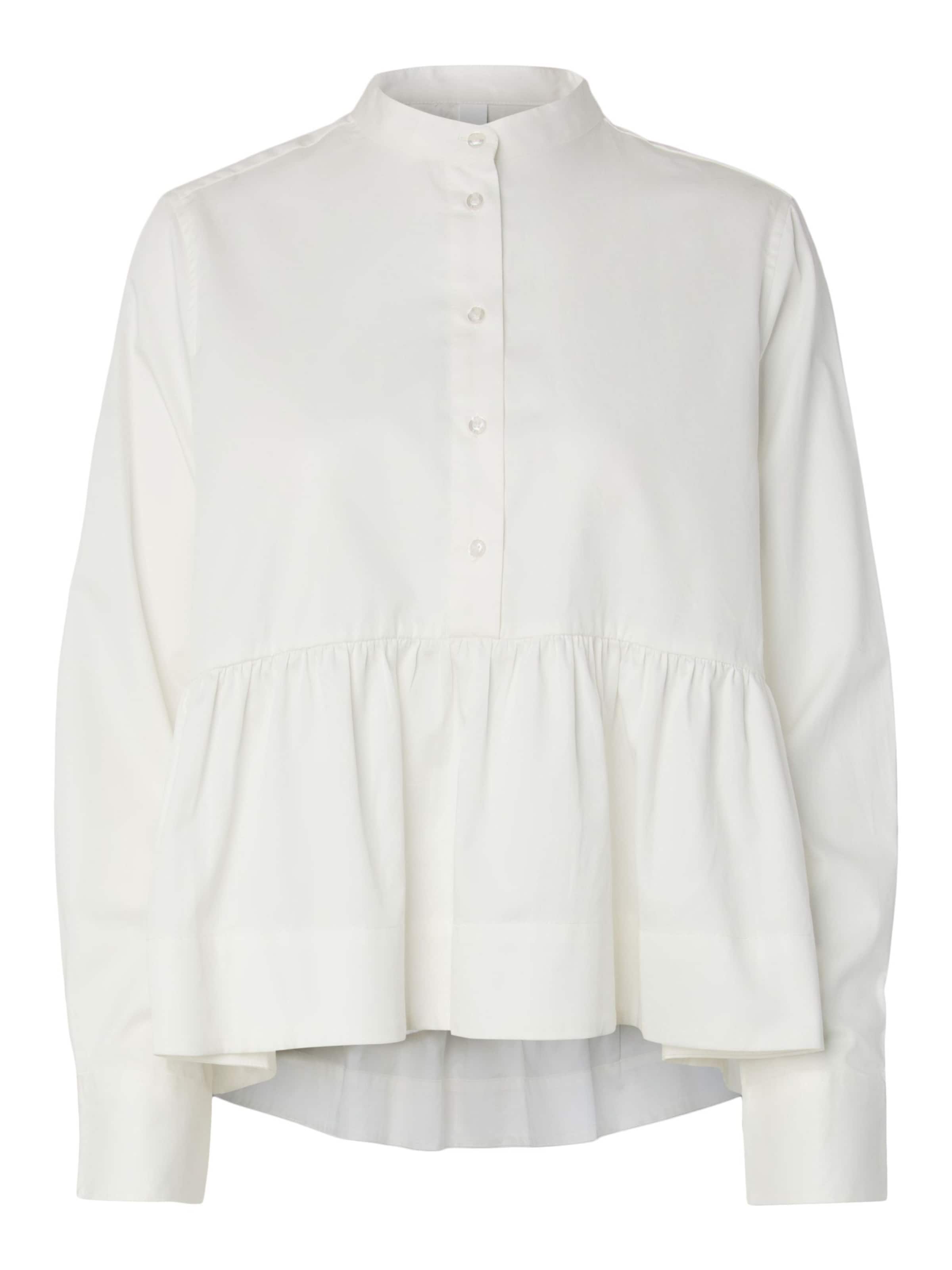 YAS - Blusa 'YASSALSY' en blanco: frente