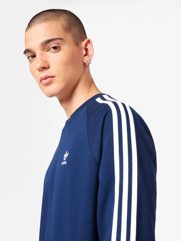 ADIDAS ORIGINALS Sweatshirt 'Adicolor Classics 3-Stripes' in Blauw