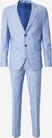 JACK & JONES Слим Костюм 'JPRRiviera' в Синий: спереди
