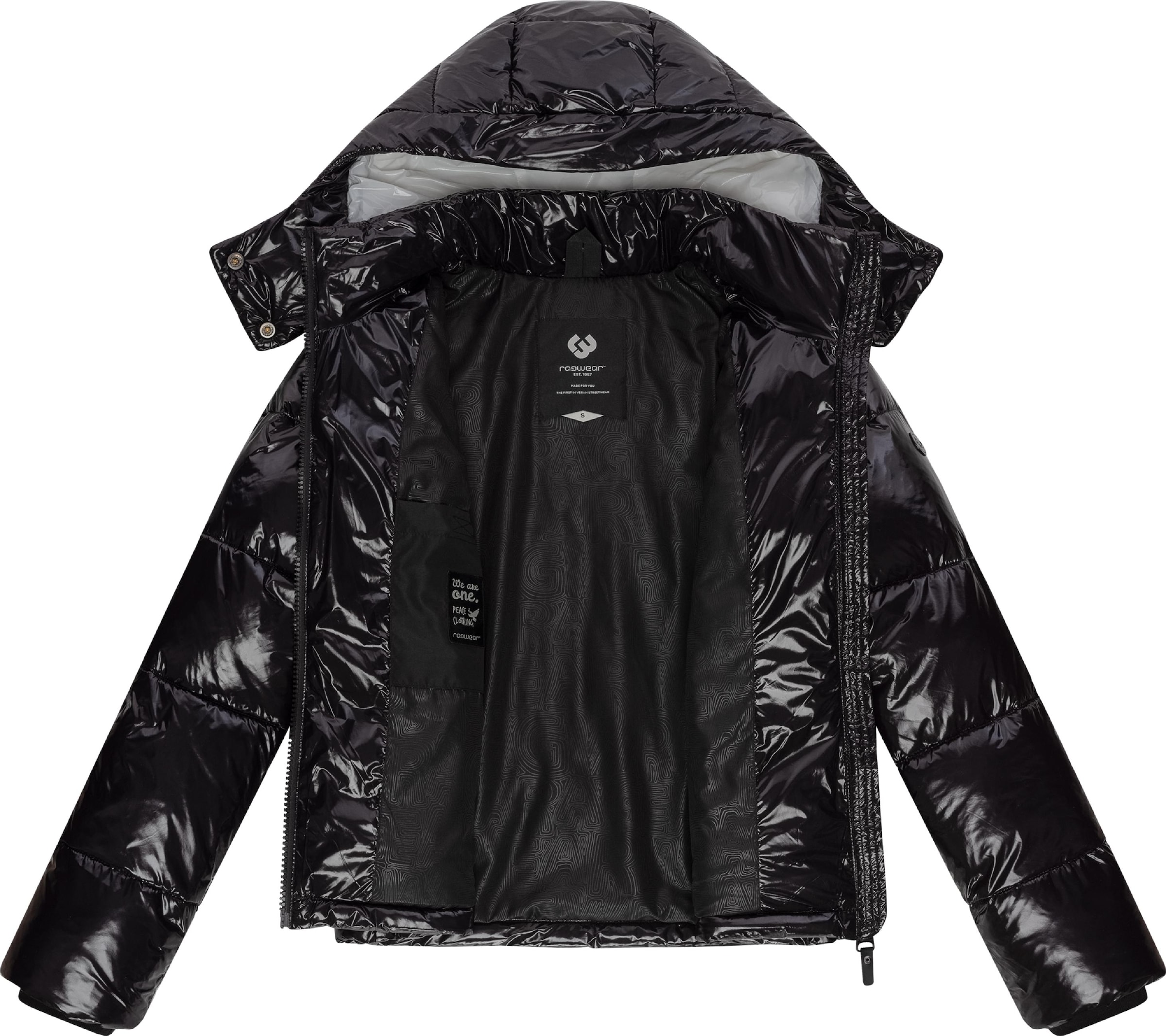 Giacca invernale 'Roobie' di Ragwear in nero