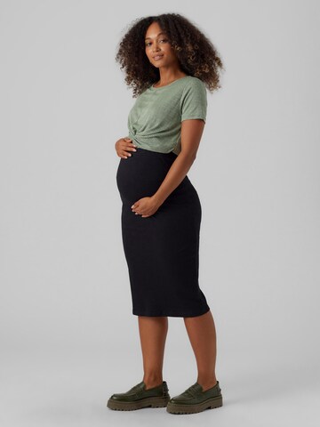 MAMALICIOUS T-Shirt 'MLAnli June' in Grün
