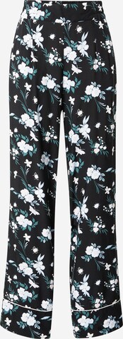 SCHIESSER Pajama Pants in Black: front