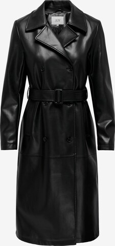 JDY Between-Seasons Coat 'VICOS' in Black: front