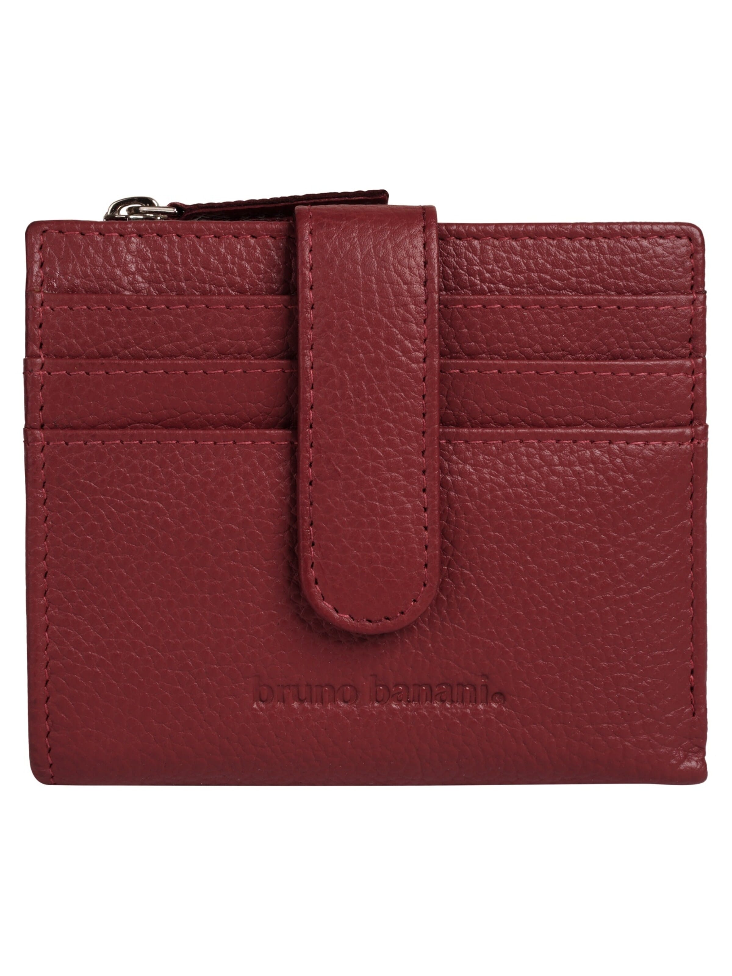 Bruno Banani Portemonnaie 'SAMEA'‌ in Rot: Vorderseite