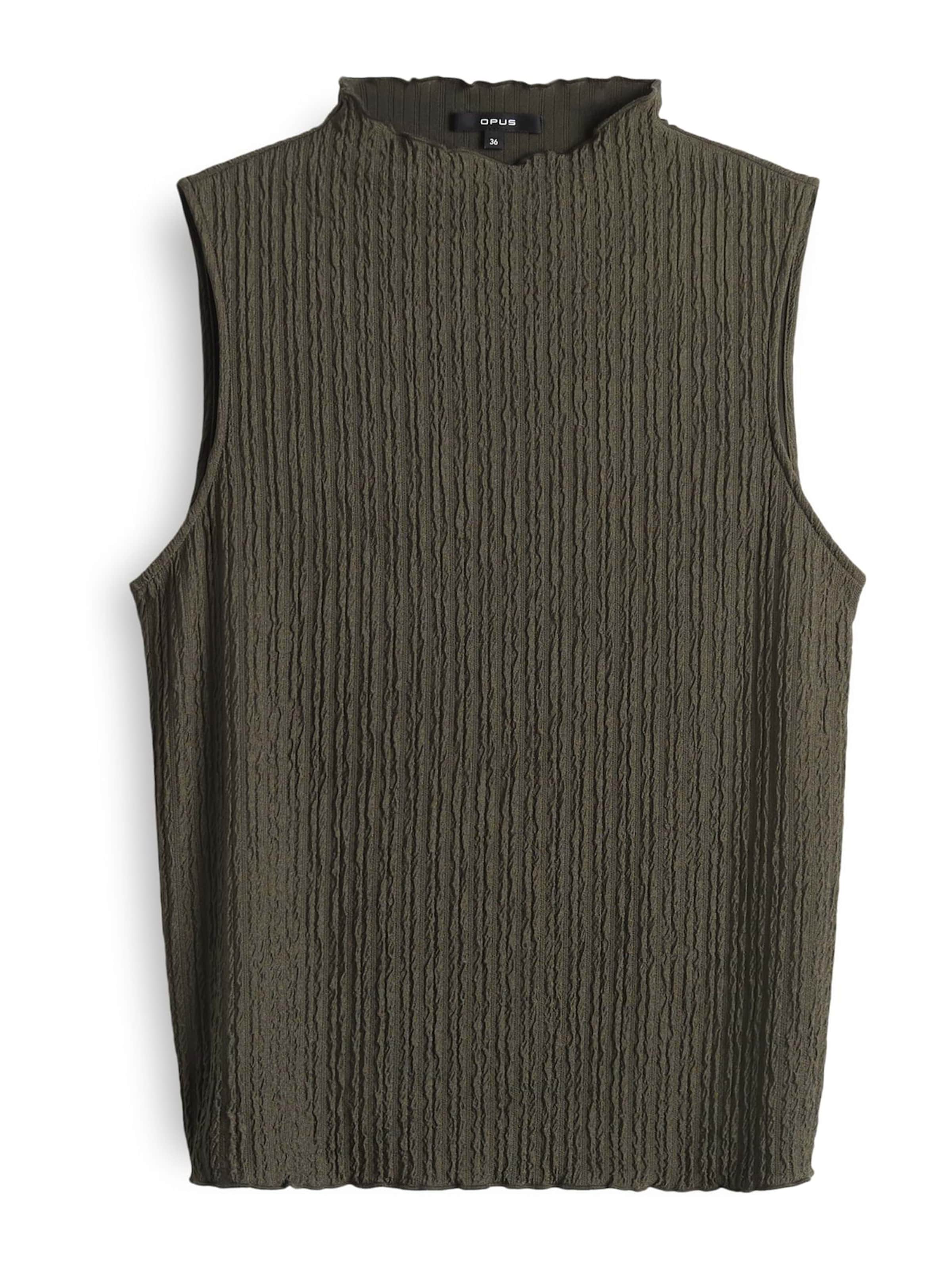 žalia OPUS Palaidinė be rankovių 'Idala': priekis