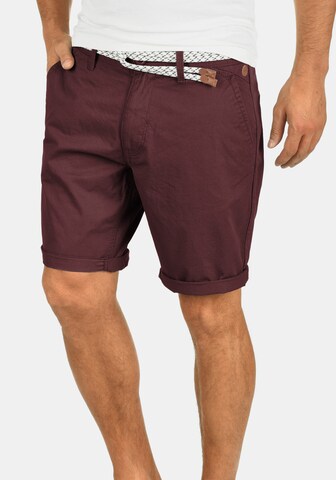 BLEND Regular Chinoshorts 'Ragna' in Rot