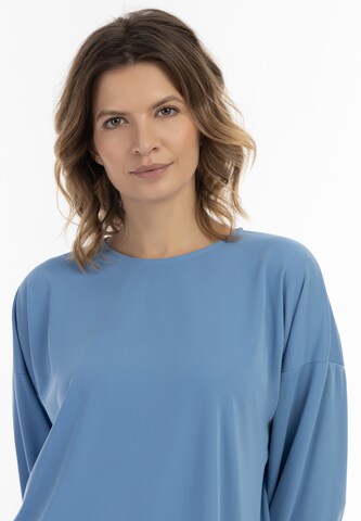 usha BLACK LABEL - Blusa em azul