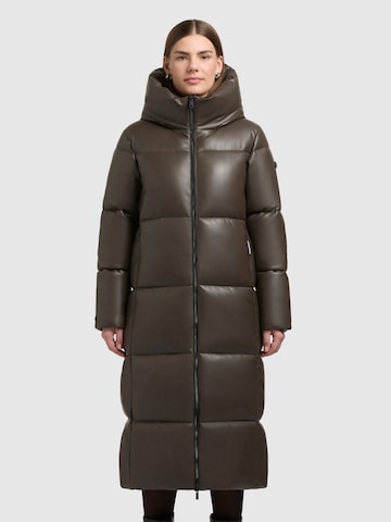 khujo Winter coat 'Destiny' in Brown: front